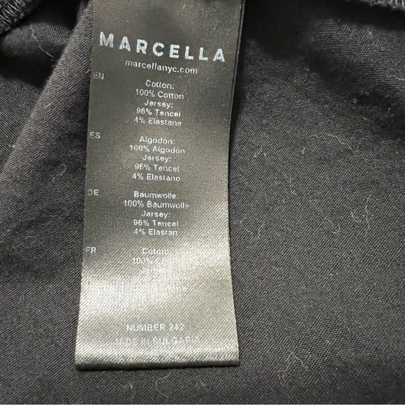 Marcella NYC Montrose Black Sleeveless Fit & Flare Maxi Dress Medium - Picture 12 of 14